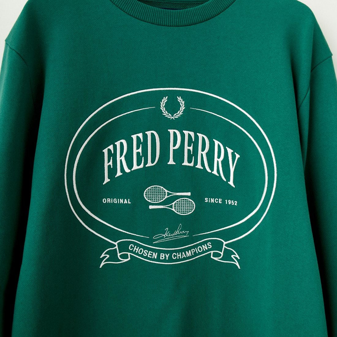 FRED PERRY [フレッドペリー] Chosen by Champions クルーネックスウェット [M1605] Z18 SPORT