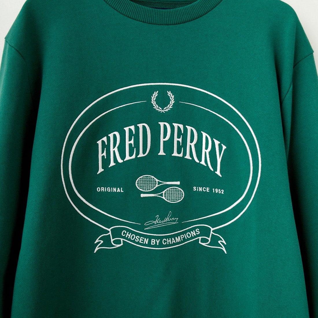 FRED PERRY [フレッドペリー] Chosen by Champions クルーネックスウェット [M1605] Z18 SPORT
