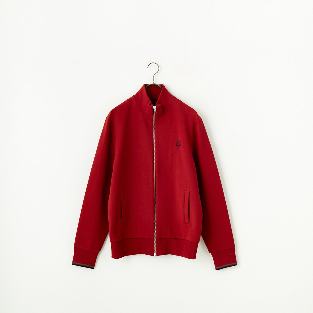 FRED PERRY [フレッドペリー] ジップスルースウェット [J1327] M02 BURNT