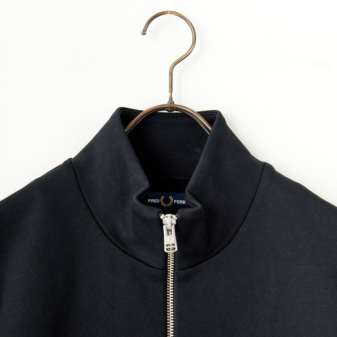 FRED PERRY [フレッドペリー] ジップスルースウェット [J1327] 102 BLACK
