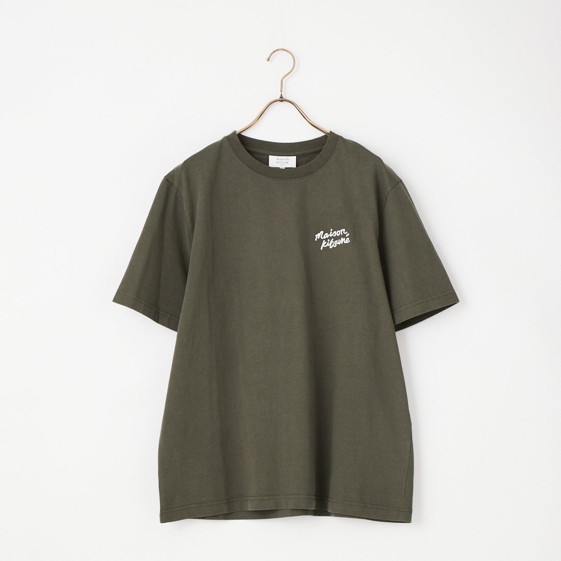 MAISON KITSUNE [メゾン キツネ] ハンドライティング コンフォートTシャツ [MM00126KJ7025] 0453 BELUG