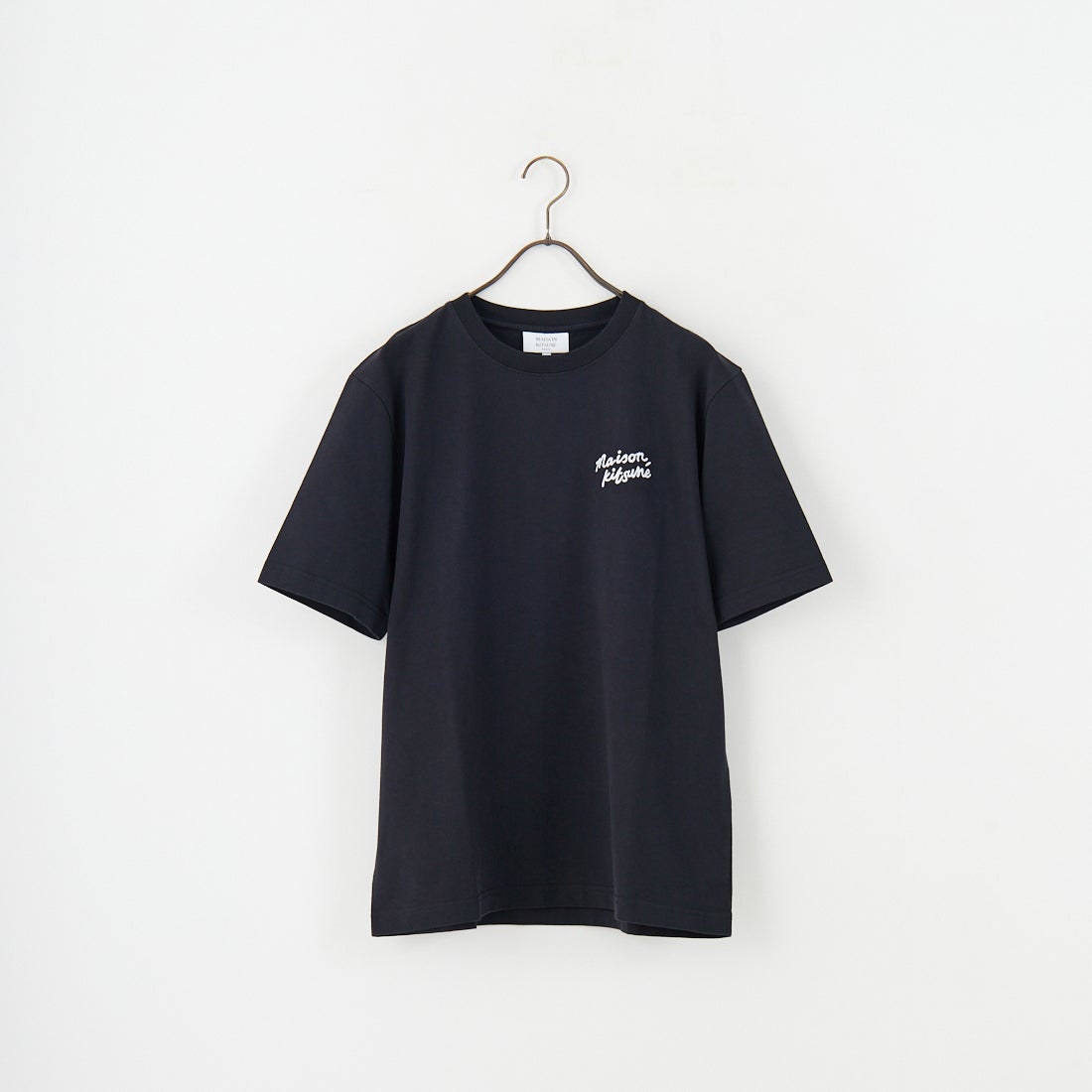 MAISON KITSUNE [メゾン キツネ] ハンドライティング コンフォートTシャツ [MM00126KJ7025]O197 BK/WH