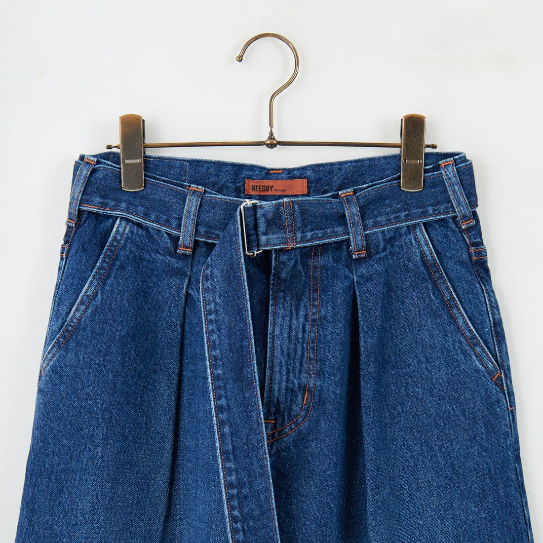 NEEDBY heritage [ニードバイヘリテージ] FRED スーパーワイドデニム [N1C202537IDB] I-DK BLUE