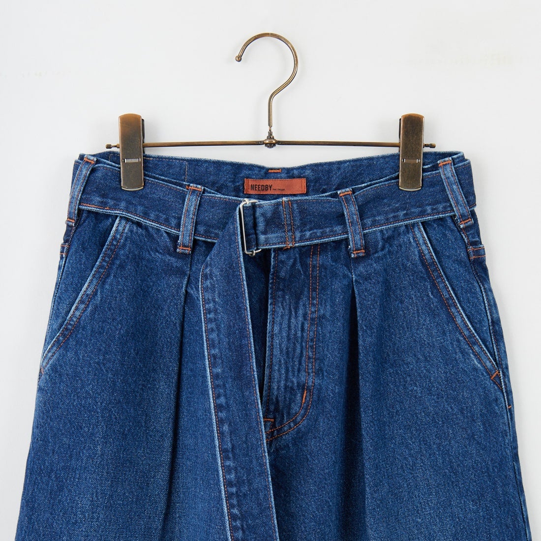 NEEDBY heritage [ニードバイヘリテージ] FRED スーパーワイドデニム [N1C202537IDB] I-DK BLUE