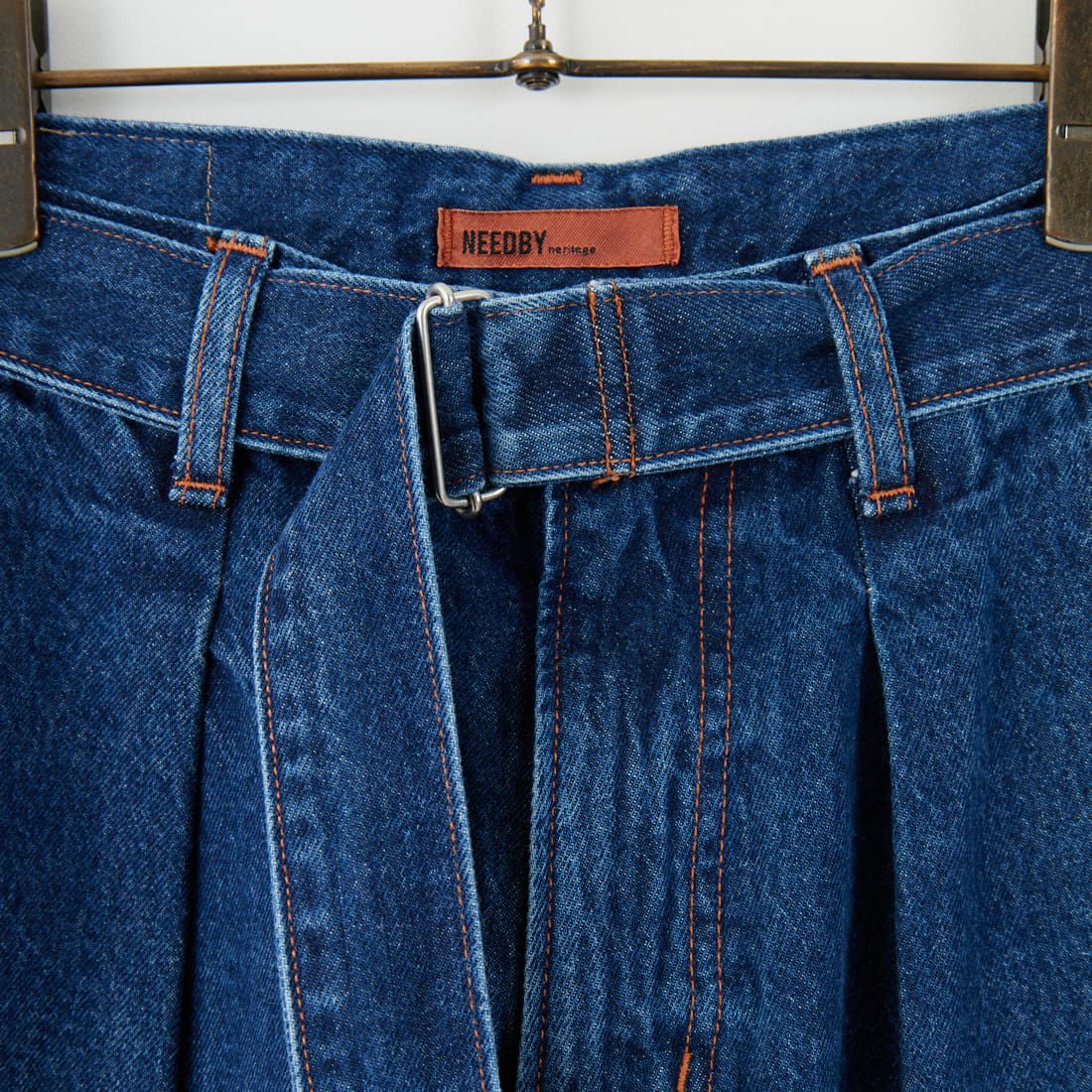 NEEDBY heritage [ニードバイヘリテージ] FRED スーパーワイドデニム [N1C202537IDB] I-DK BLUE