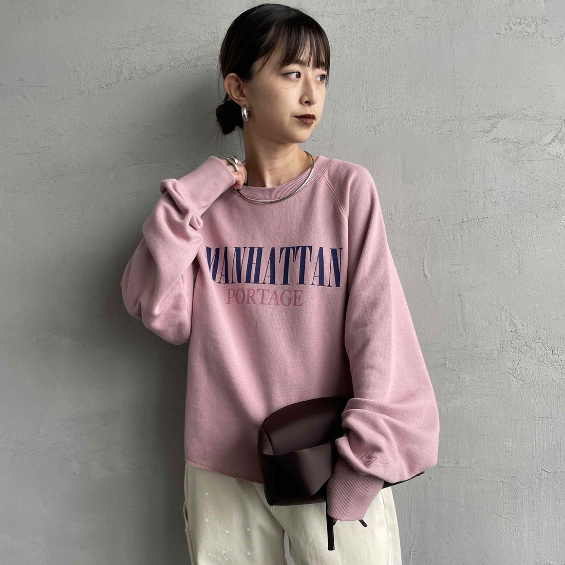 PINK&&モデル身長：150cm 着用サイズ：F&&