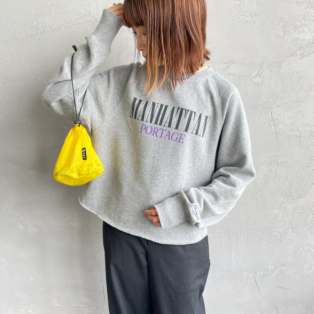 H.GRAY&&モデル身長：158cm 着用サイズ：F&&