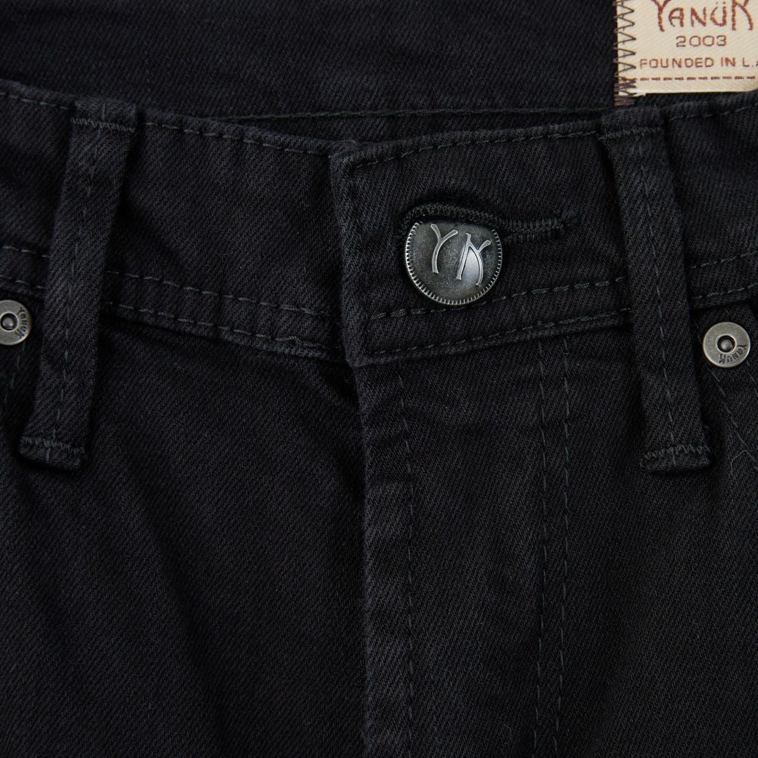 YANUK [ヤヌーク] テーパードデニム PHILIP2 [57253014] BLK