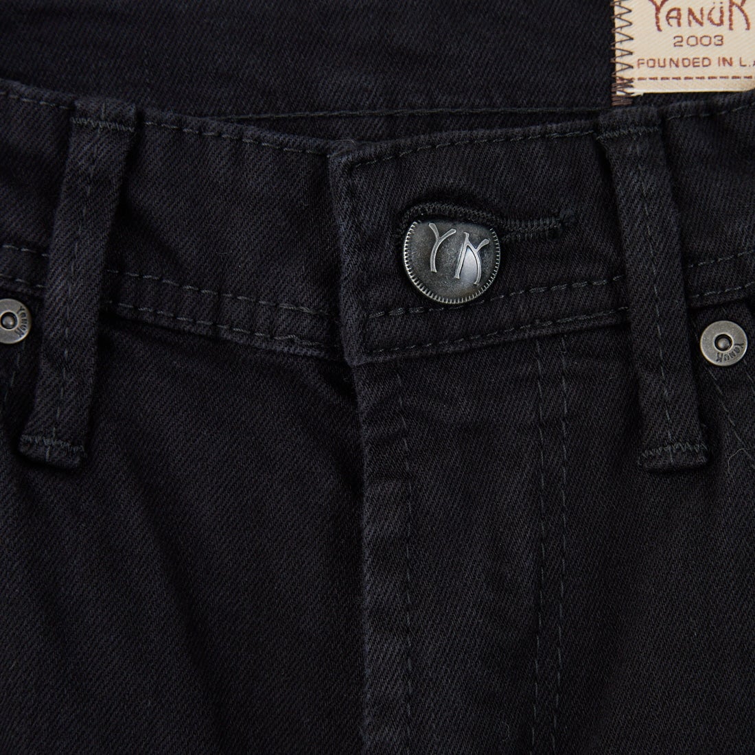 YANUK [ヤヌーク] テーパードデニム PHILIP2 [57253014] BLK