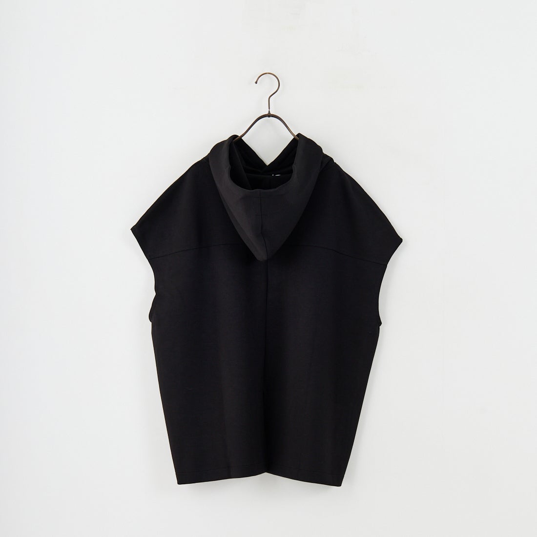 Maison de L'allure [メゾン ドゥ ラリュール] ダンボールフーディベスト [M25132003] 09 BLACK