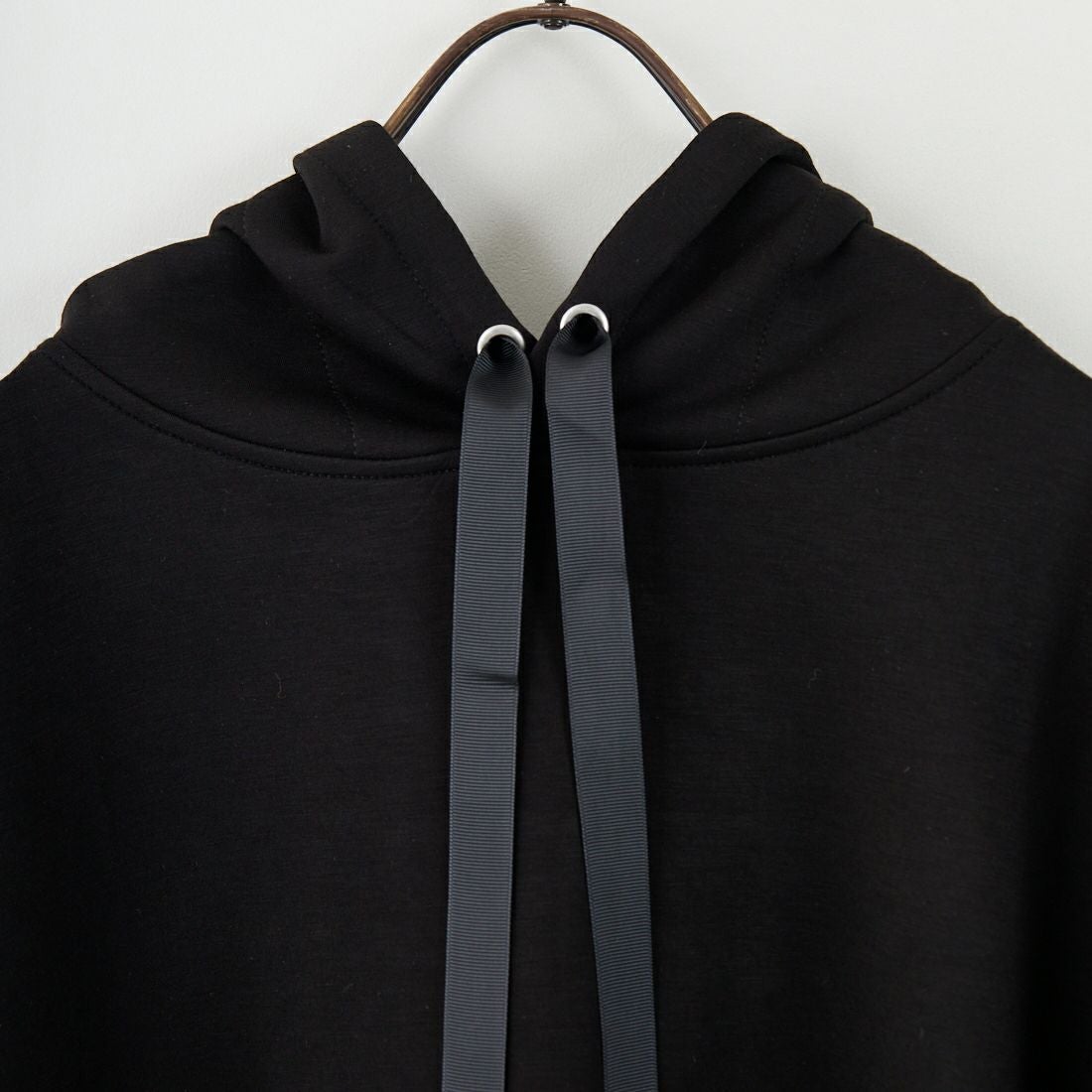 Maison de L'allure [メゾン ドゥ ラリュール] ダンボールフーディベスト [M25132003] 09 BLACK