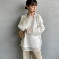 02 OFF&&モデル身長：150cm 着用サイズ：F&&