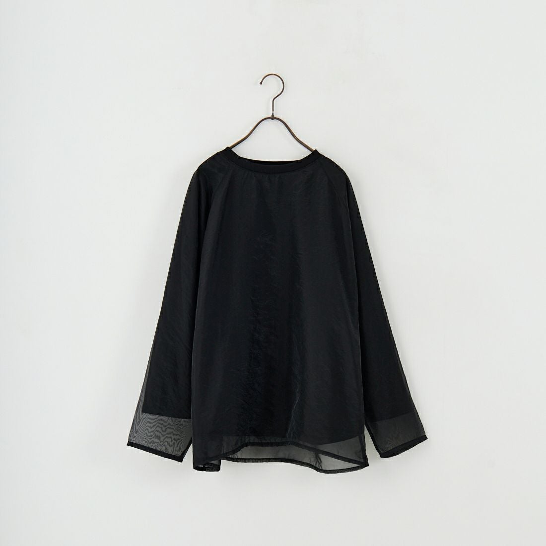 nenom [ネノム] ラグランシアーレイヤードTシャツ [NE25132014] 09 BLACK