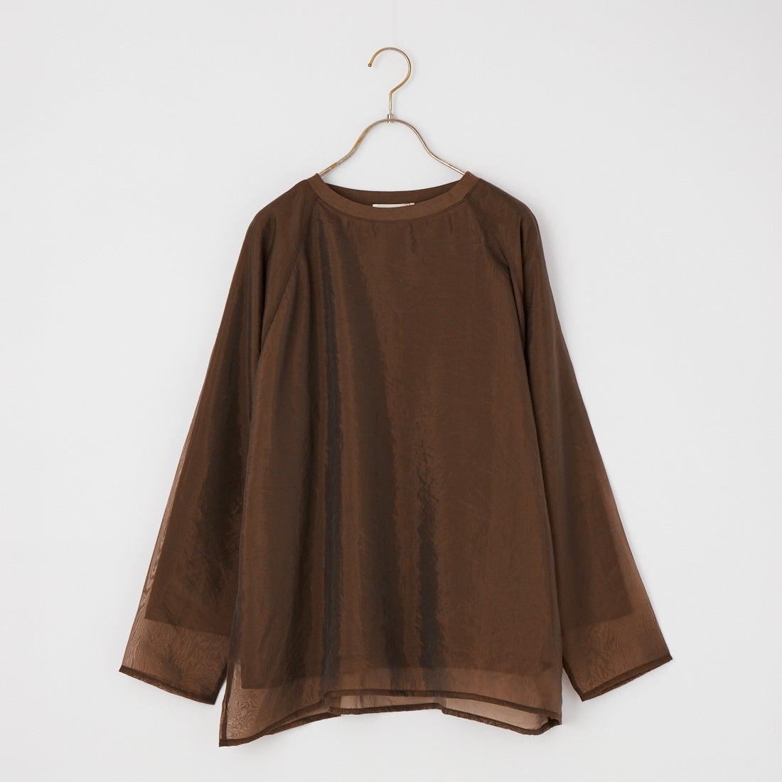 nenom [ネノム] ラグランシアーレイヤードTシャツ [NE25132014] 28 BROWN