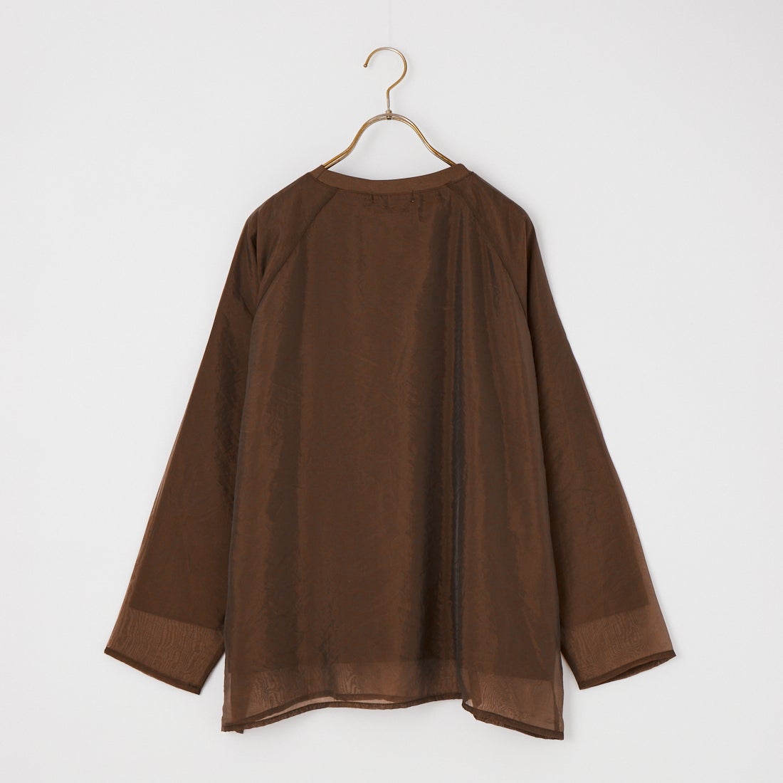 nenom [ネノム] ラグランシアーレイヤードTシャツ [NE25132014] 28 BROWN