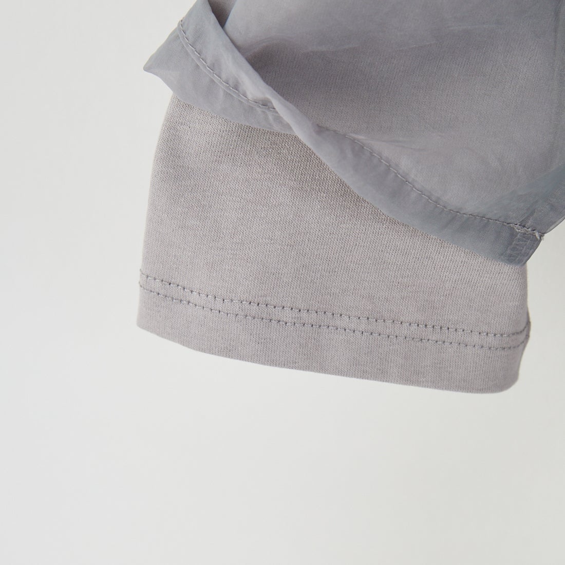 nenom [ネノム] ラグランシアーレイヤードTシャツ [NE25132014] 07 GRAY