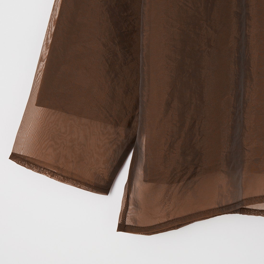 nenom [ネノム] ラグランシアーレイヤードTシャツ [NE25132014] 28 BROWN