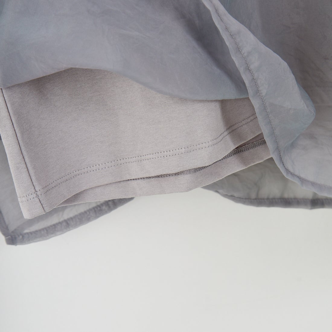 nenom [ネノム] ラグランシアーレイヤードTシャツ [NE25132014] 07 GRAY