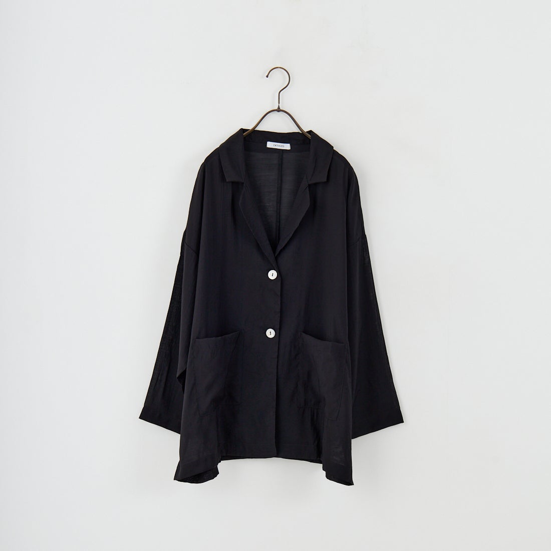 nenom [ネノム] シアーテーラードジャケット [NE25132082] 09 BLACK