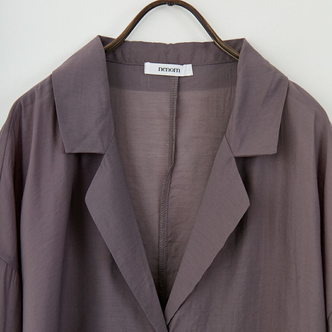 nenom [ネノム] シアーテーラードジャケット [NE25132082] 07 GRAY