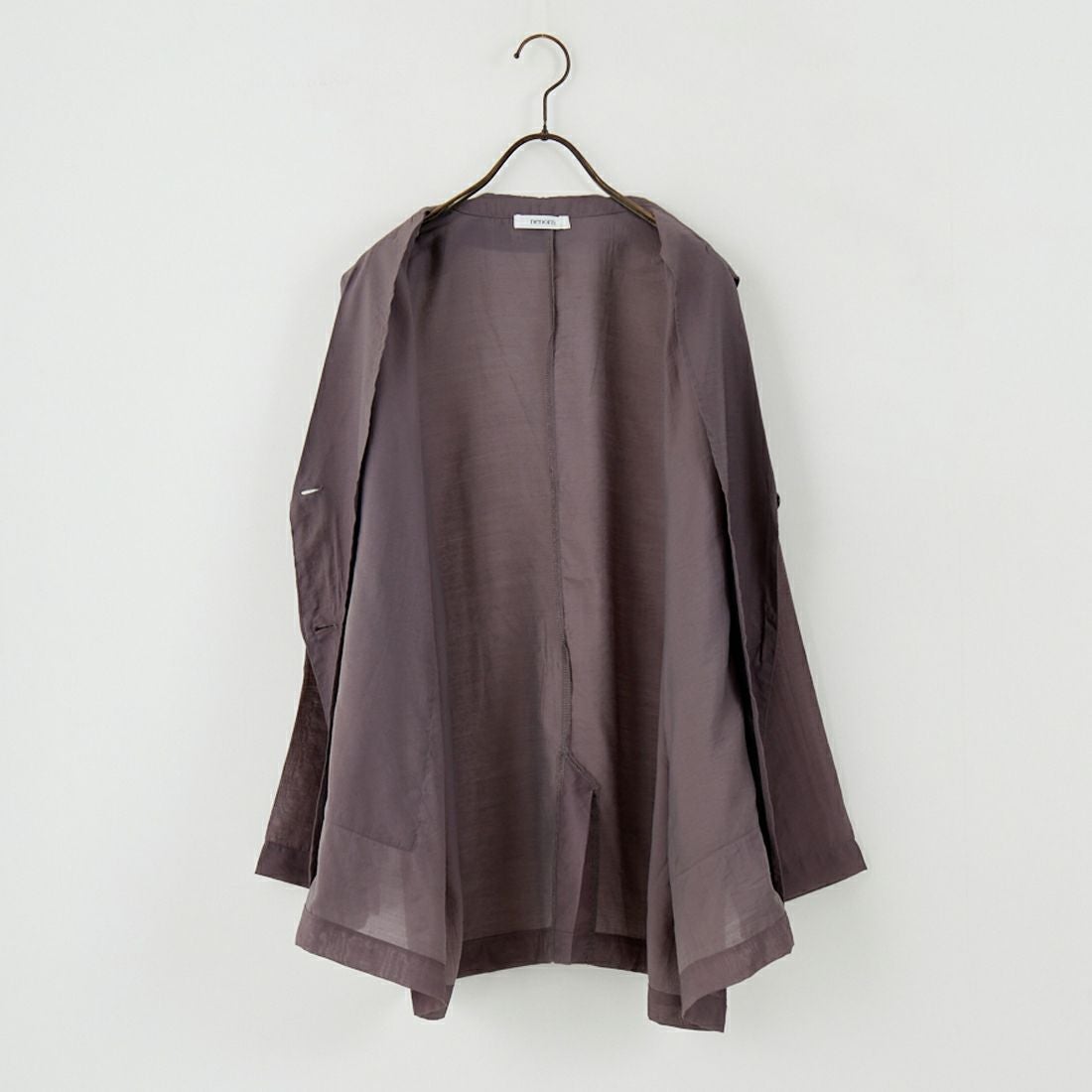 nenom [ネノム] シアーテーラードジャケット [NE25132082] 07 GRAY