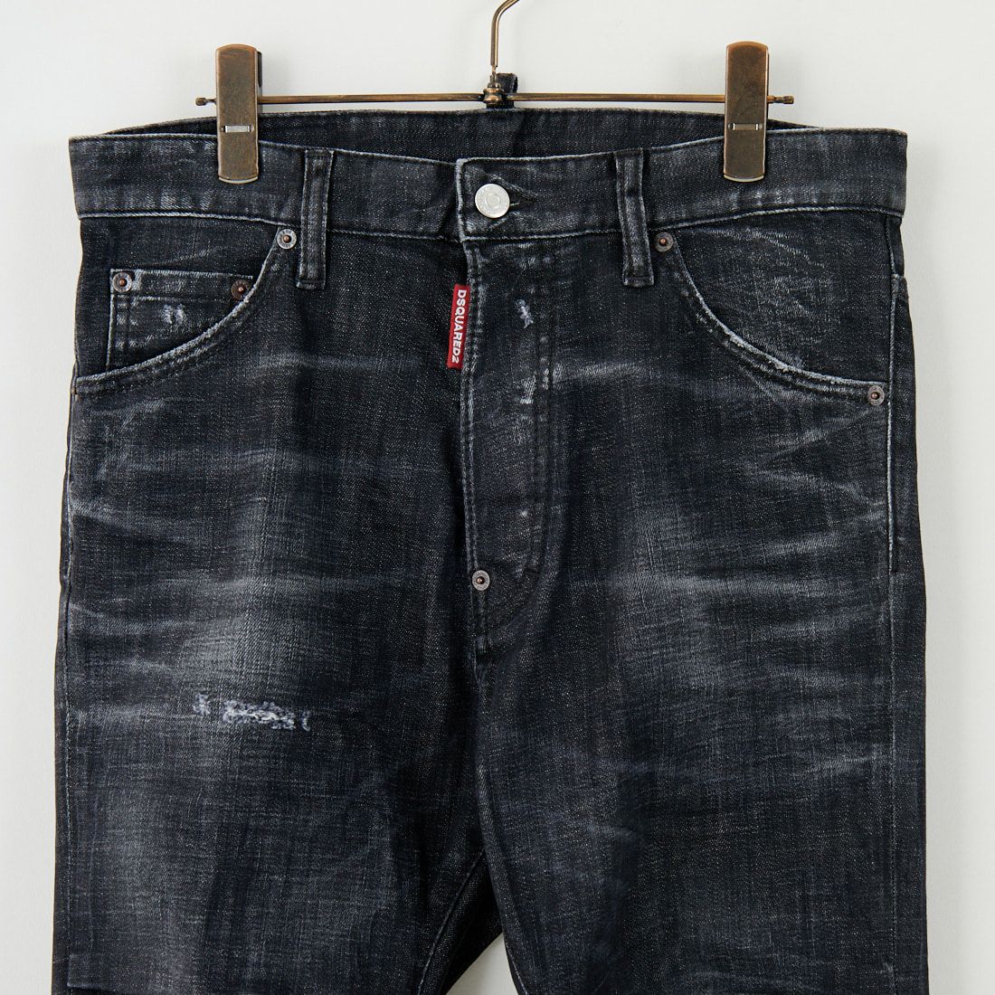 Dsquared2 [ディースクエアード] トラックデニムパンツ [74KB1080-30357] 900 BLACK