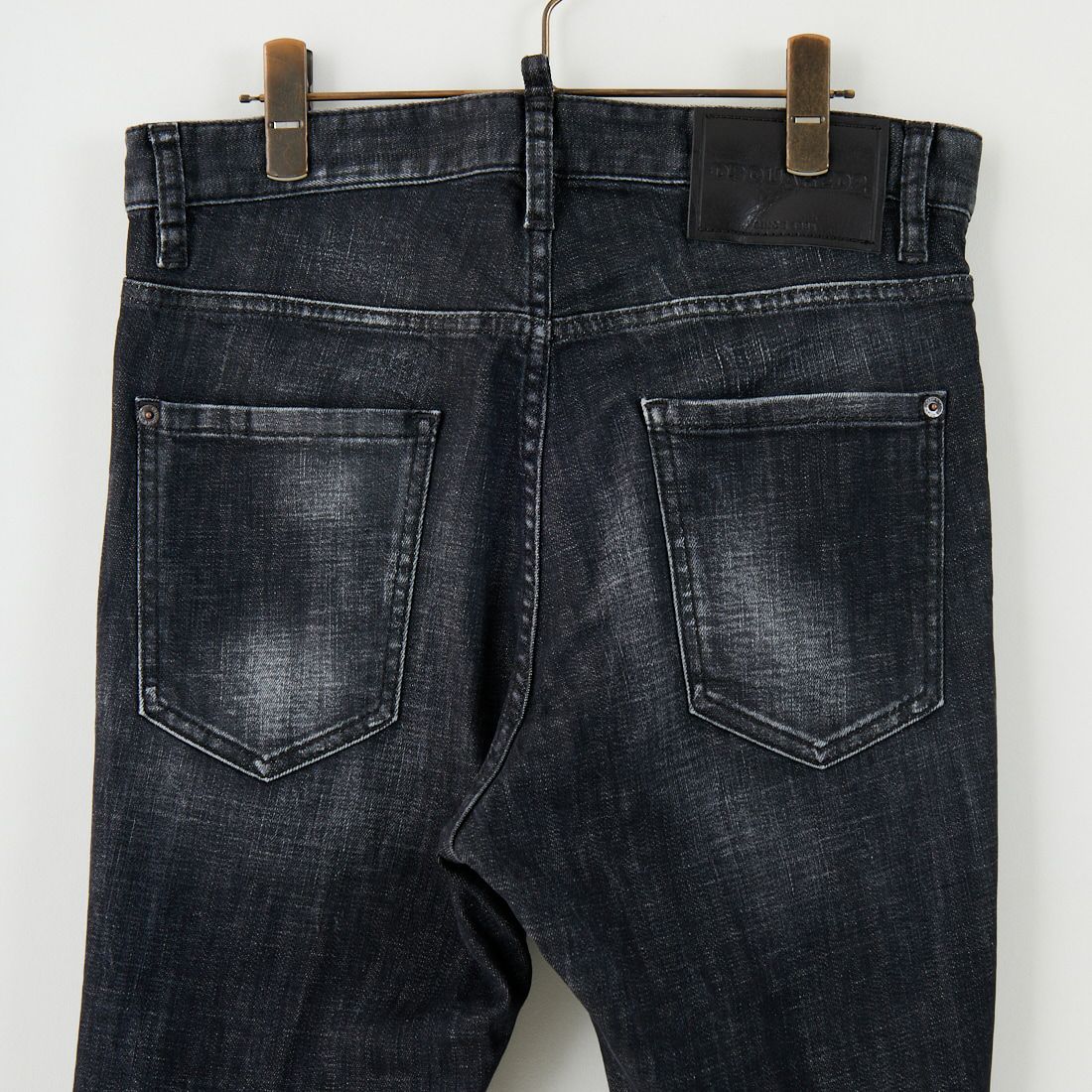 Dsquared2 [ディースクエアード] トラックデニムパンツ [74KB1080-30357] 900 BLACK