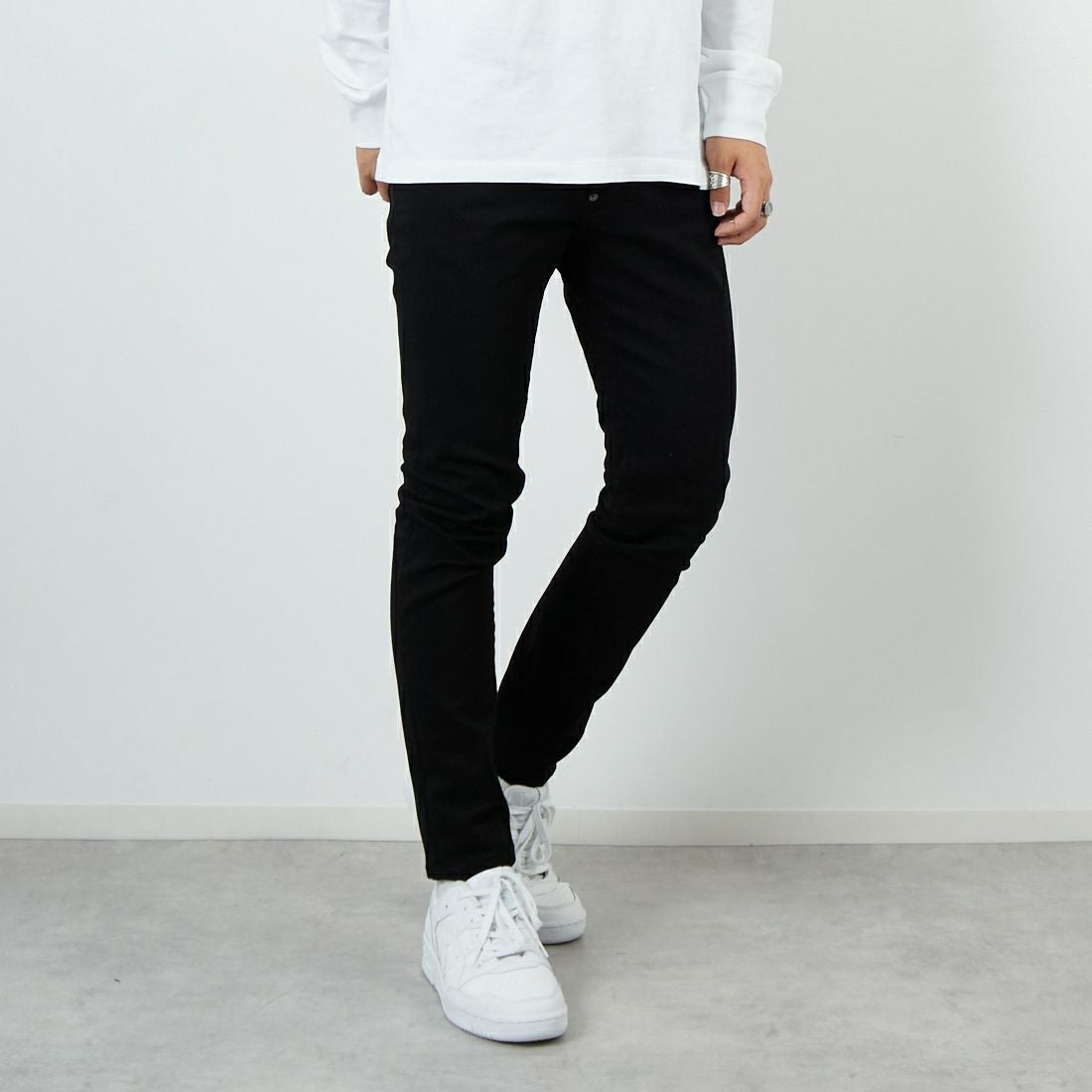 900 BLACK&&モデル身長：179cm 着用サイズ：46&&