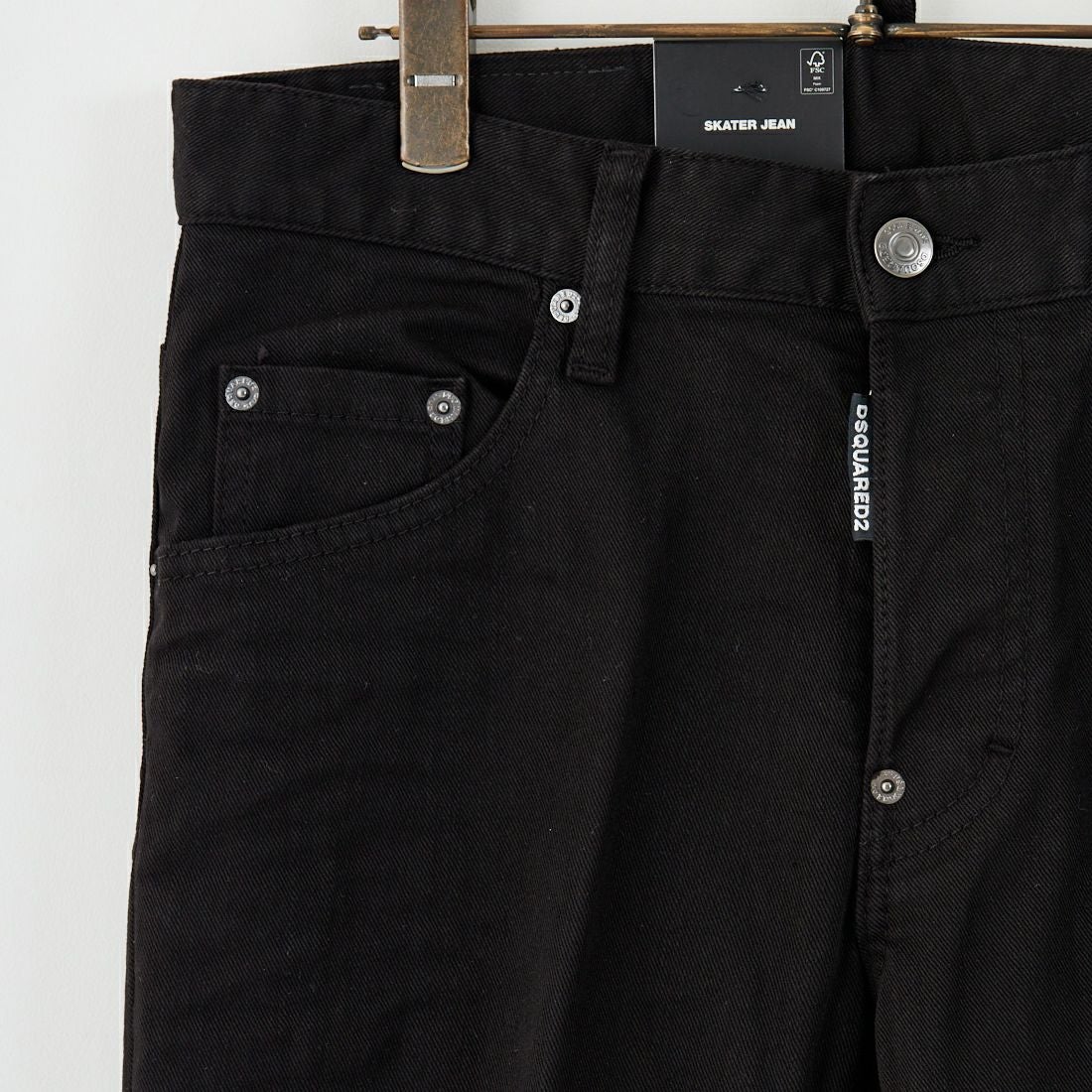 Dsquared2 [ディースクエアード] SKATERジーンズ [74LB1743-39781] 900 BLACK