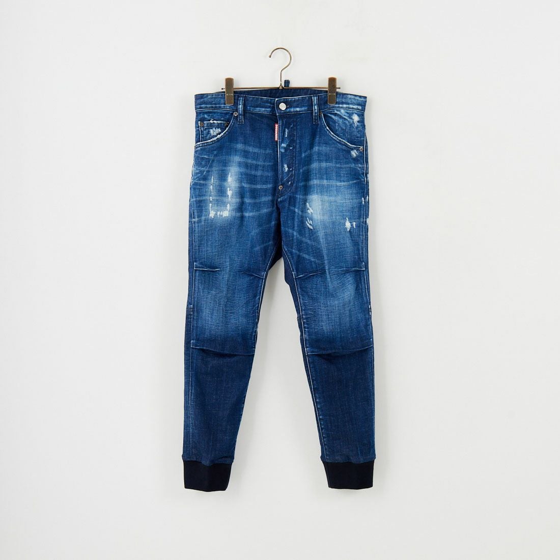 Dsquared2 [ディースクエアード] トラックデニムパンツ [74KB1081-30010] 470 NAVY