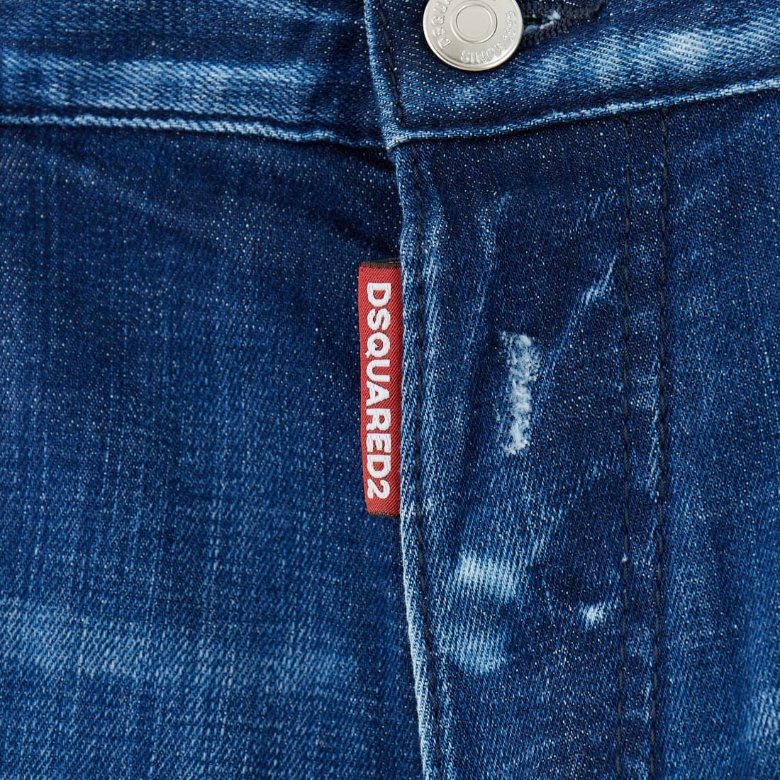 Dsquared2 [ディースクエアード] トラックデニムパンツ [74KB1081-30010] 470 NAVY