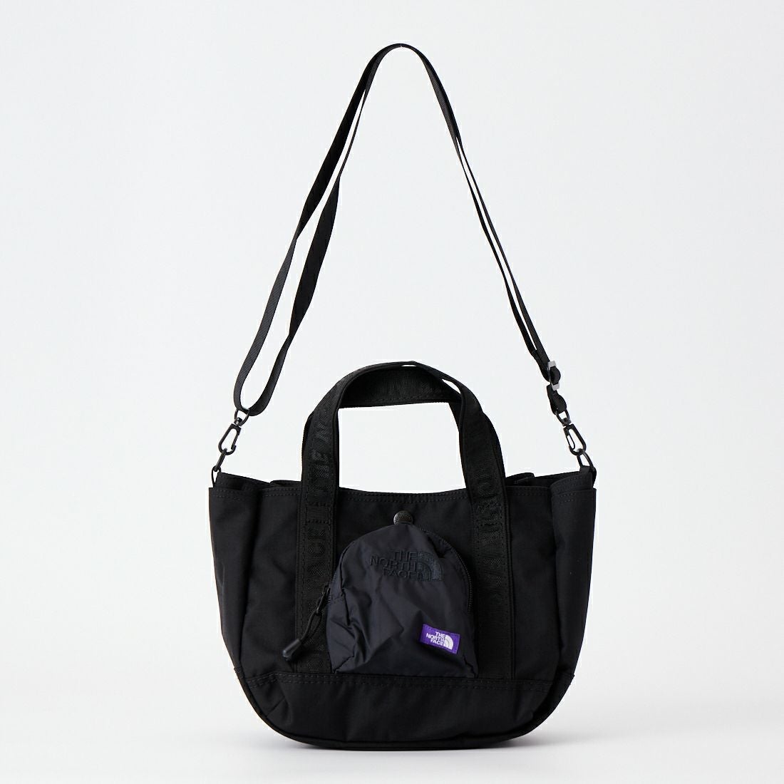 THE NORTH FACE PURPLE LABEL [ザ ノースフェイス パープルレーベル] コーデュラナイロン ショルダートートバッグ [N25FU081] K BLACK