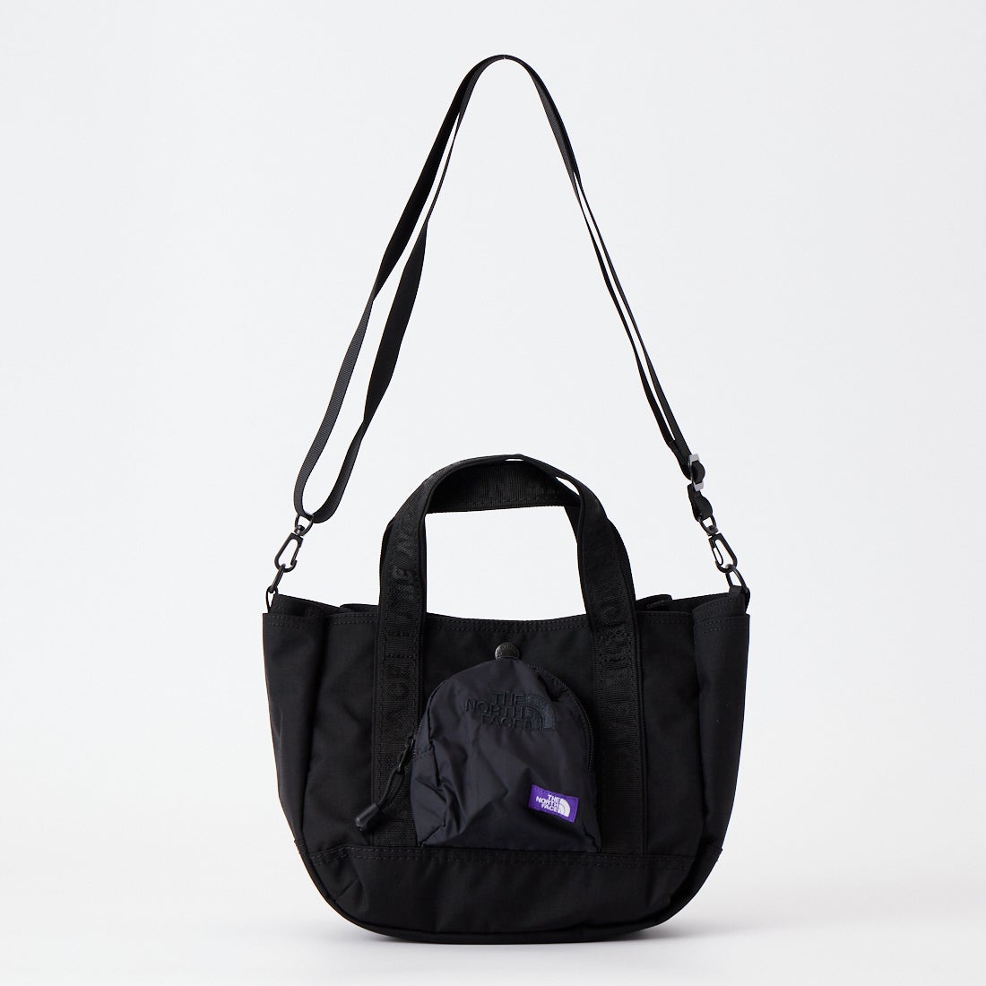 THE NORTH FACE PURPLE LABEL [ザ ノースフェイス パープルレーベル] コーデュラナイロン ショルダートートバッグ [N25FU081] K BLACK