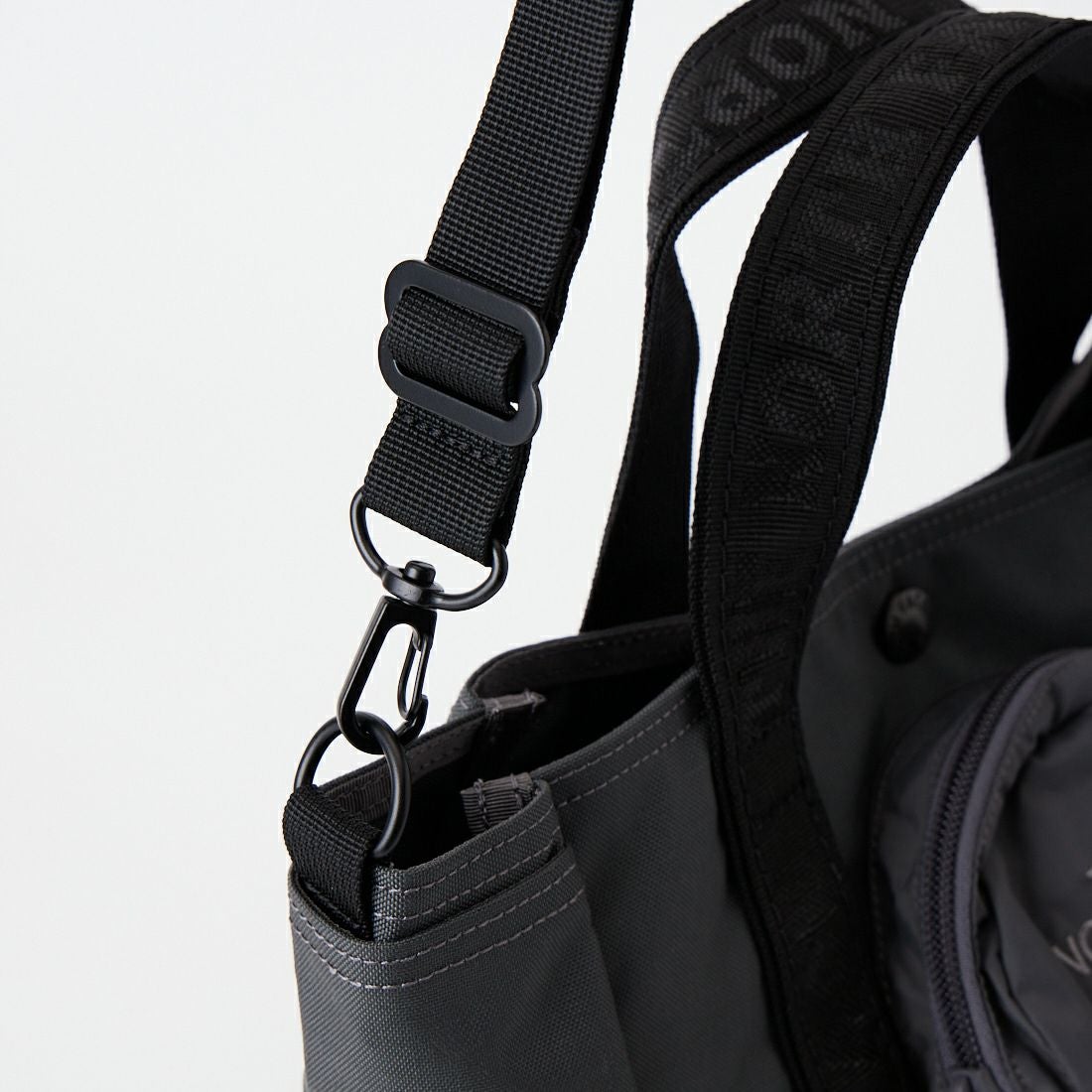 THE NORTH FACE PURPLE LABEL [ザ ノースフェイス パープルレーベル] コーデュラナイロン ショルダートートバッグ [N25FU081] K BLACK