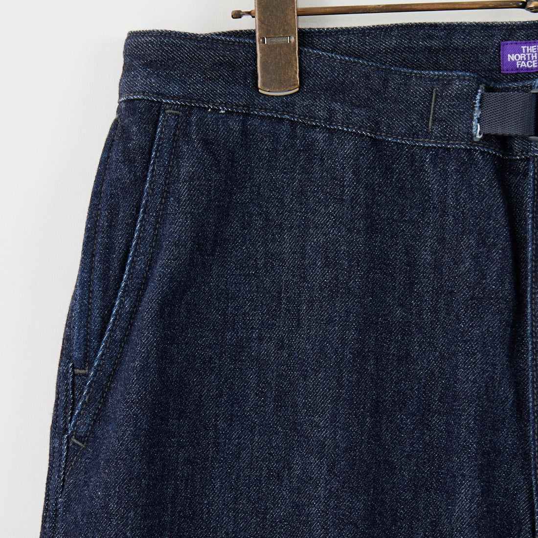 THE NORTH FACE PURPLE LABEL [ザ ノースフェイス パープルレーベル] デニムワイドテーパード フィールドパンツ [N25FC068] ID INDIGO