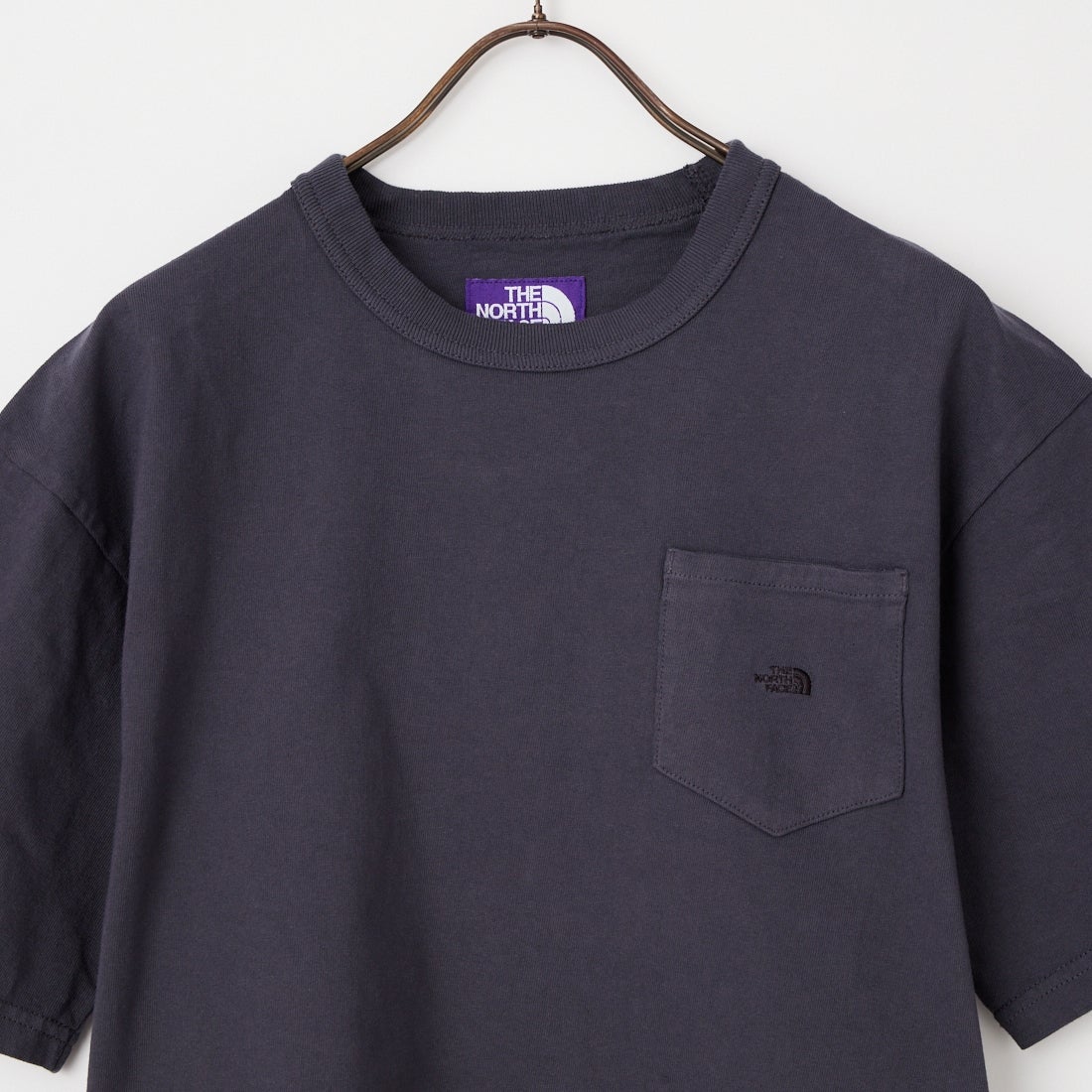 THE NORTH FACE PURPLE LABEL [ザ ノースフェイス パープルレーベル] 8オンスフィールドポケットTシャツ [N25FT064] AH ASPHALT
