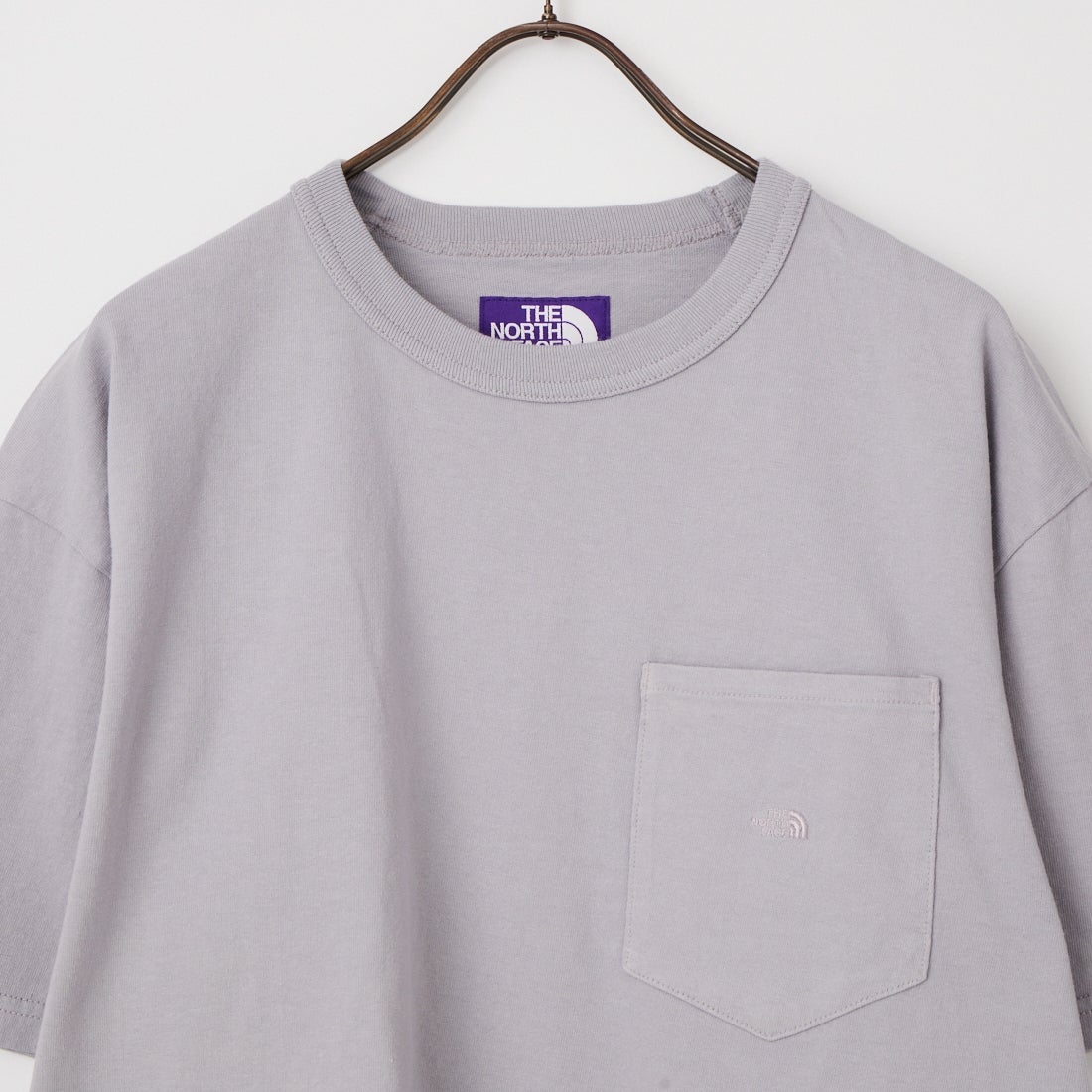 THE NORTH FACE PURPLE LABEL [ザ ノースフェイス パープルレーベル] 8オンスフィールドポケットTシャツ [N25FT064] LH LIGHT G