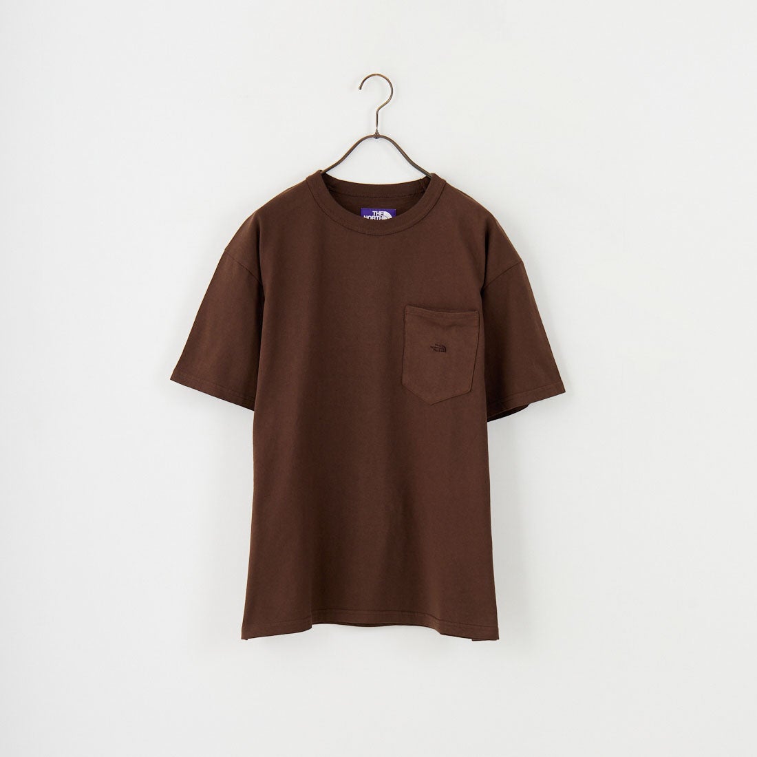 THE NORTH FACE PURPLE LABEL [ザ ノースフェイス パープルレーベル] 8オンスフィールドポケットTシャツ [N25FT064] BR BROWN