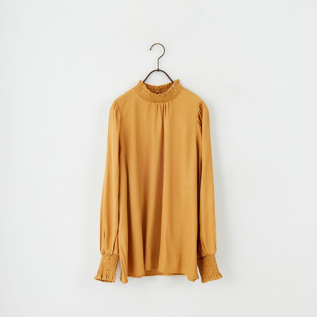 Jf Ready Made [ジェイエフレディメイド] シャーリングネック アソートブラウス [3104301] 227 ｷｬﾒﾙ