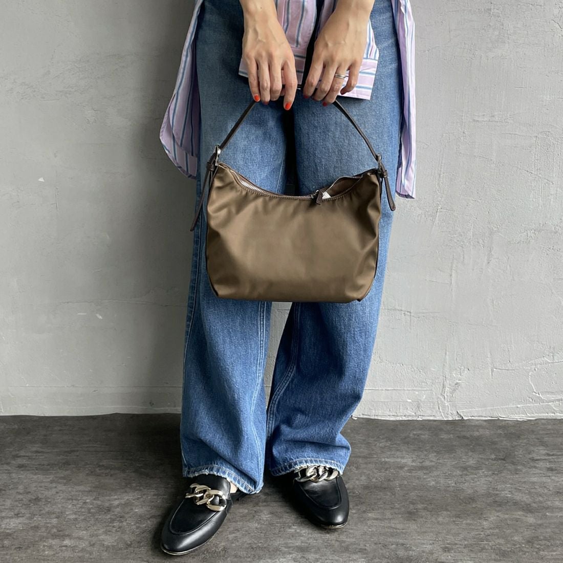 LE VERNIS [ル・ベルニ] コンビバッグ [252-210516]｜ジーンズ