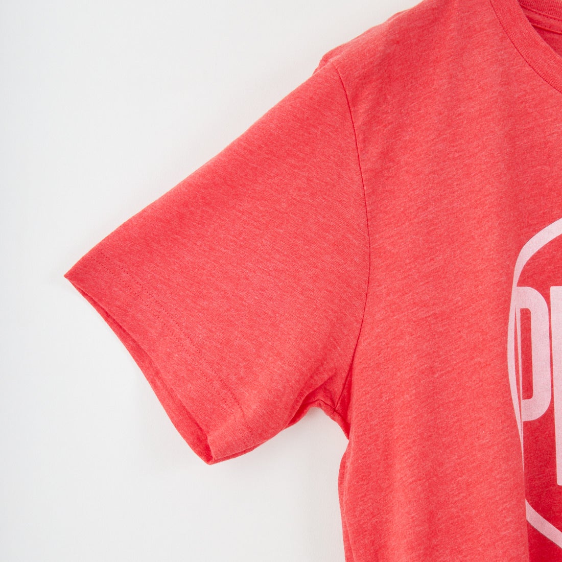 BLUESCENTRIC [ブルースセントリック] ウッドストック ピースロゴTシャツ [BLC1100014] H.RED