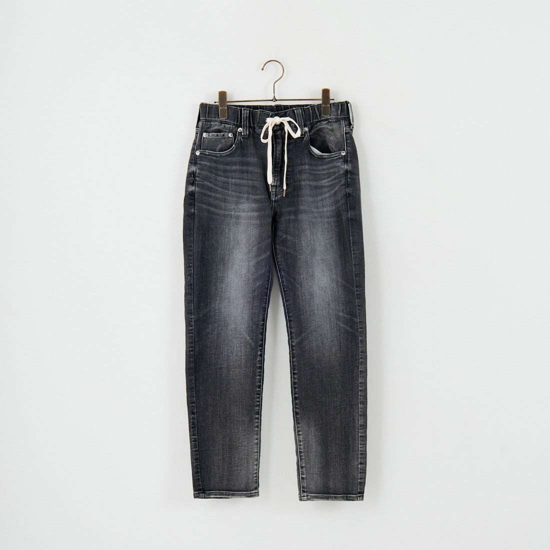 RED CARD TOKYO [レッドカード トーキョー] Rhythm+ イージースリムテーパードパンツ [47M93301BKU] BLACK USED