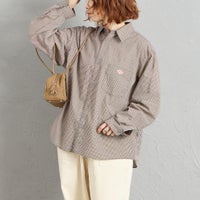 BEIGE CHEC&&モデル身長：158cm 着用サイズ：38&&