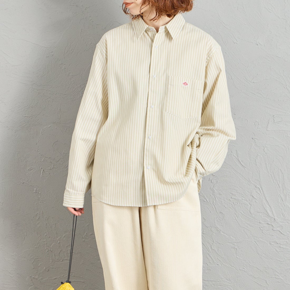 BEG/WHT ST&&モデル身長：158cm 着用サイズ：38&&