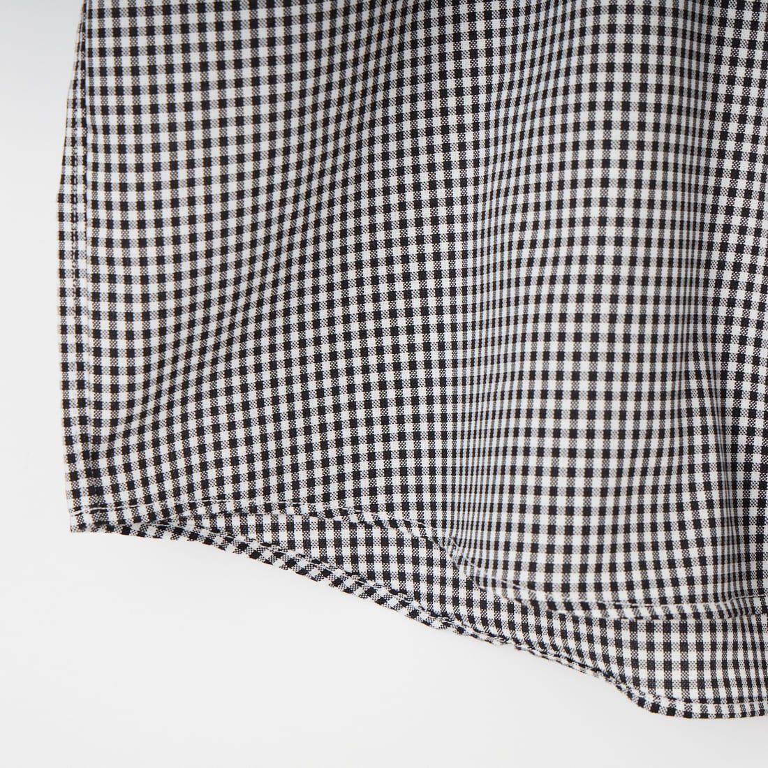 DANTON [ダントン] ドットボタン レギュラーカラー ストライプロングスリーブシャツ [DT-B0391POD] BLACK GNGM