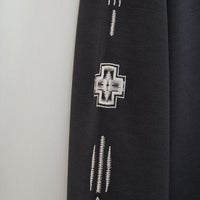 PENDLETON [ペンドルトン] 別注 ネイティブ柄 ダンボールニット クルーネックスウェット [5475-1223-JF] BLACK