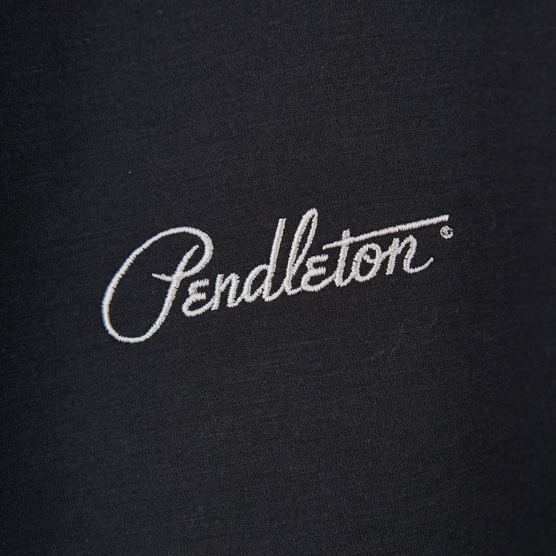 PENDLETON [ペンドルトン] 別注 ネイティブ柄 ダンボールニット クルーネックスウェット [5475-1223-JF] BLACK