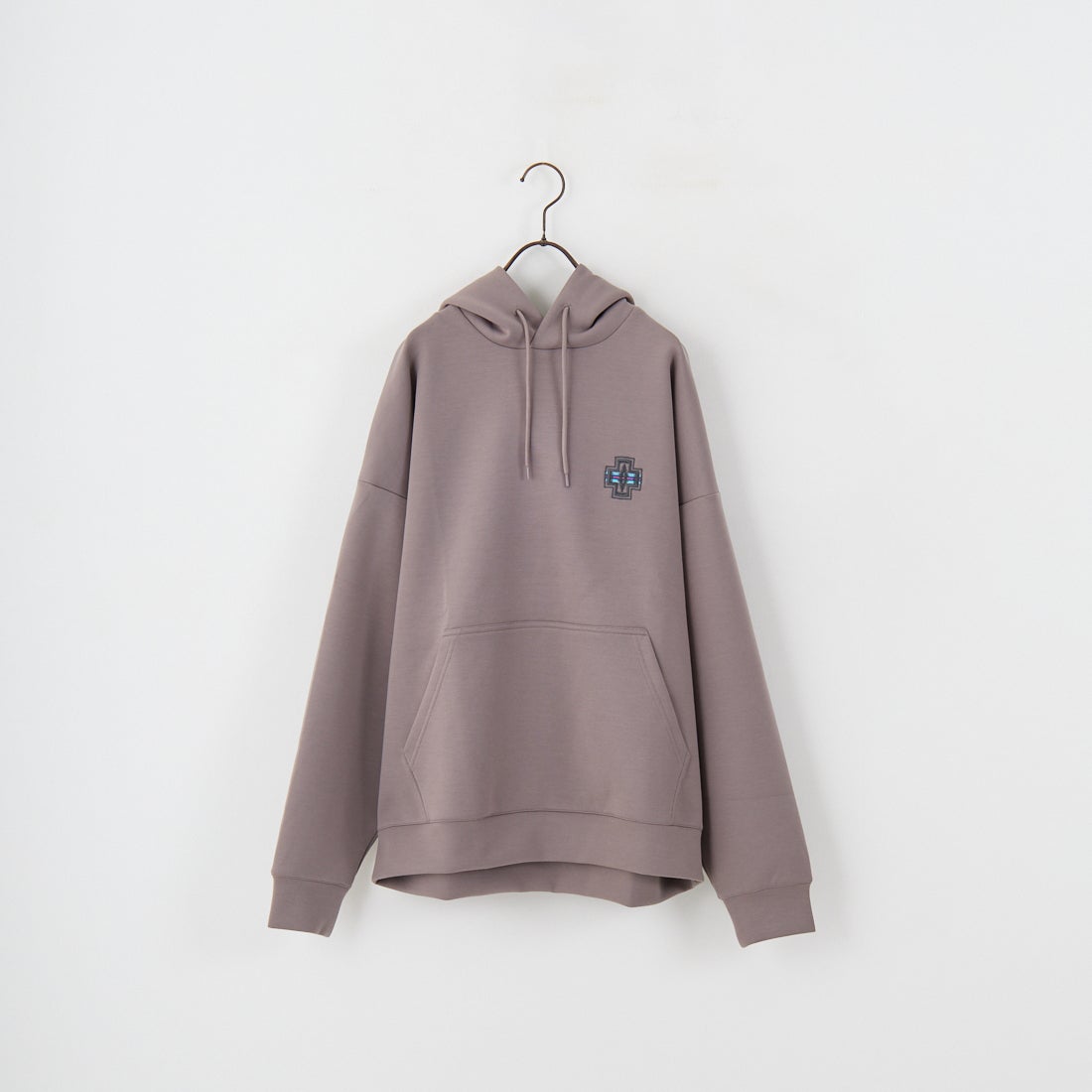 PENDLETON [ペンドルトン] 別注 ネイティブ柄 ダンボールニット スウェットパーカー [5475-1224-JF] GREIGE