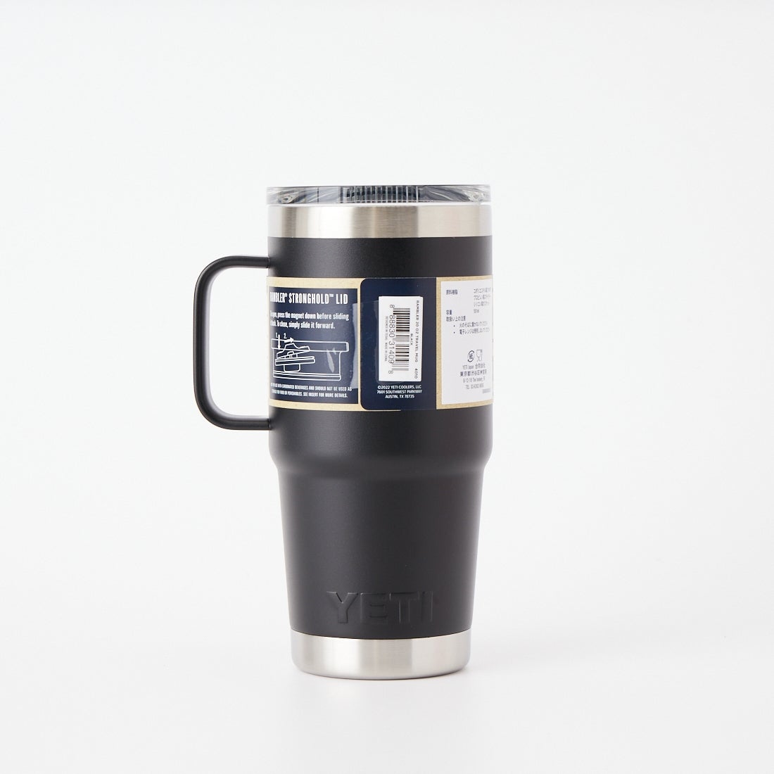 YETI [イエティ] 20oz トラベルマグ [20OZ-TRAVEL-MUG] ﾌﾞﾗｯｸ