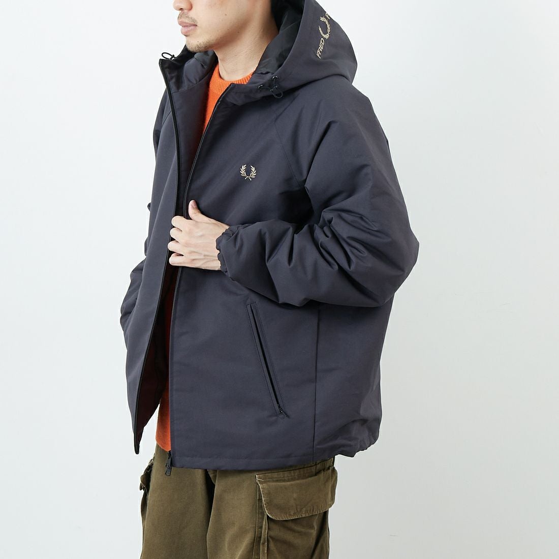 ANCOR/WARM&&モデル身長：167cm 着用サイズ：L&&